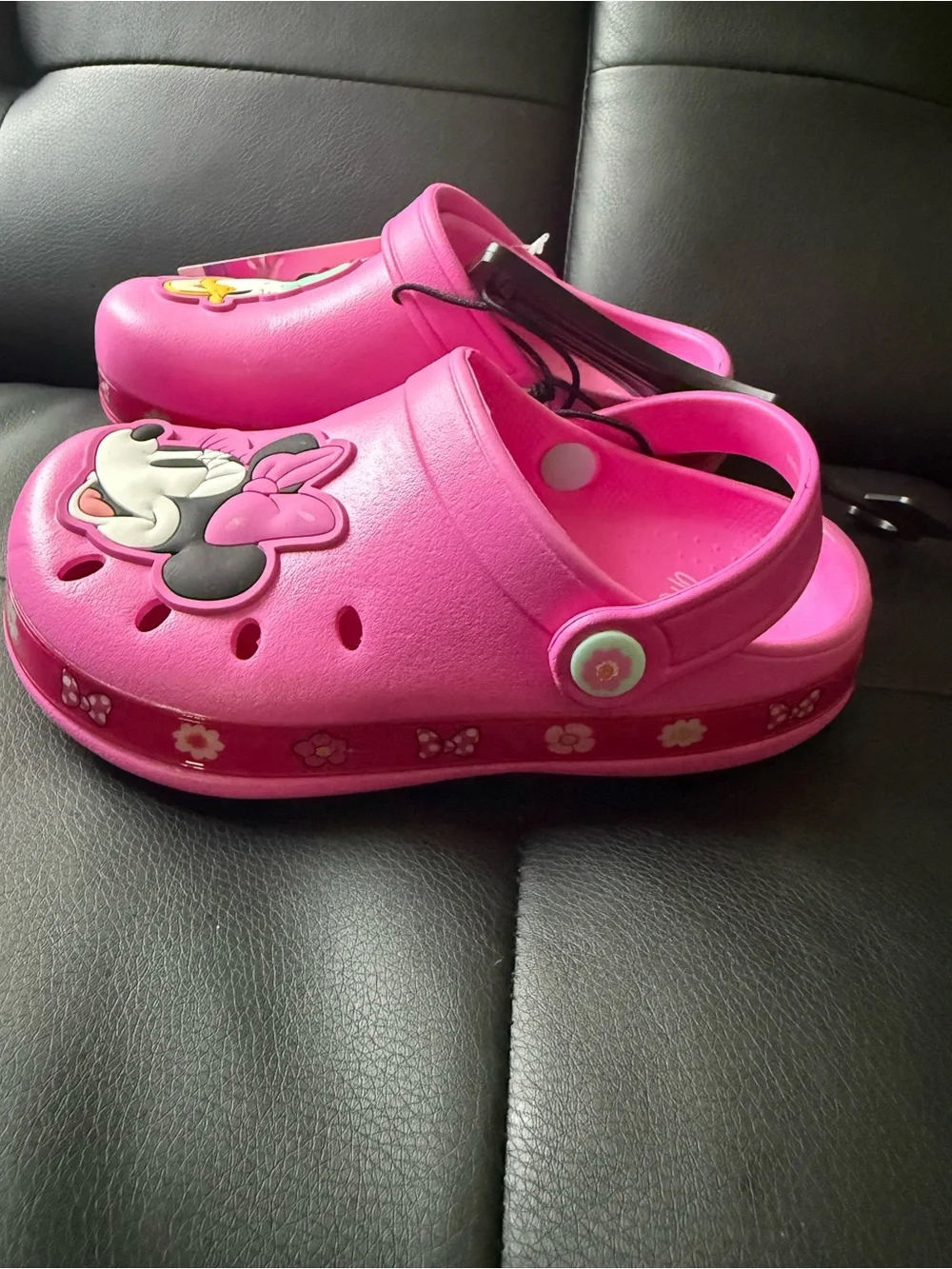 Girls' Pink Minnie Mouse Clog Sandals
